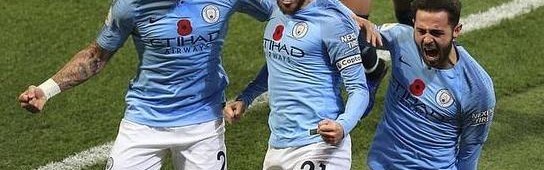  曼城主场不败金身意外被对手打破  